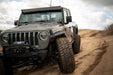 DV8 Offroad 2020-2026 Jeep Gladiator JT Armor Fender Flares – on the trail, image 7 of 14
