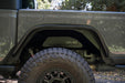 DV8 Offroad 2020-2026 Jeep Gladiator JT Rear Inner Fenders – installed on vehicle, image 2 of 14