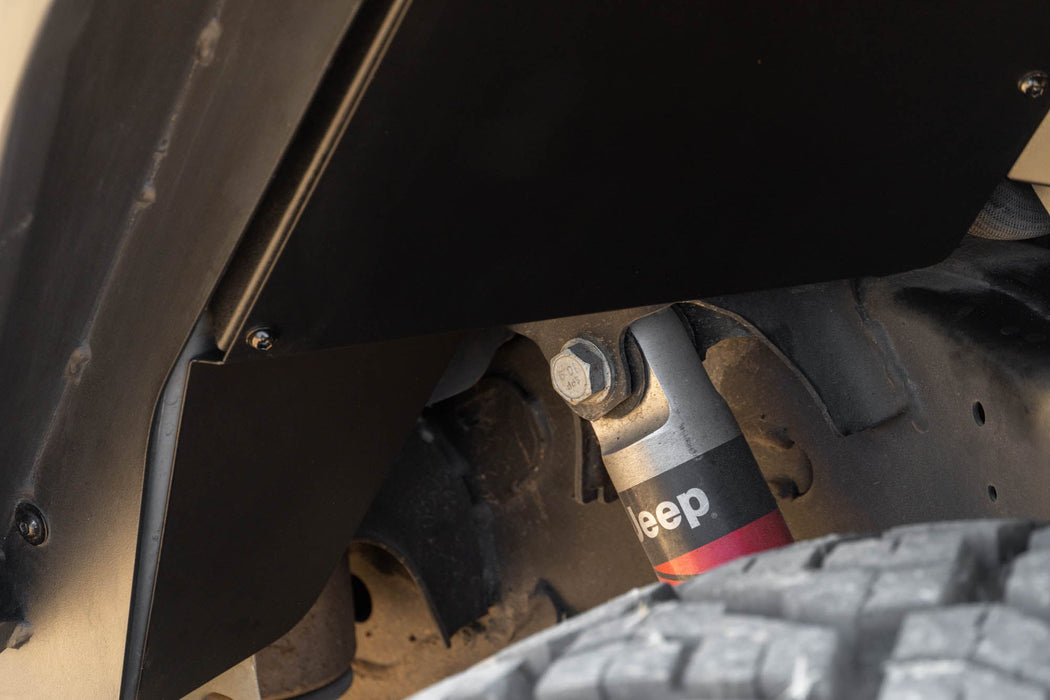 DV8 Offroad 2020-2026 Jeep Gladiator JT Rear Inner Fenders – installed on vehicle, image 9 of 14