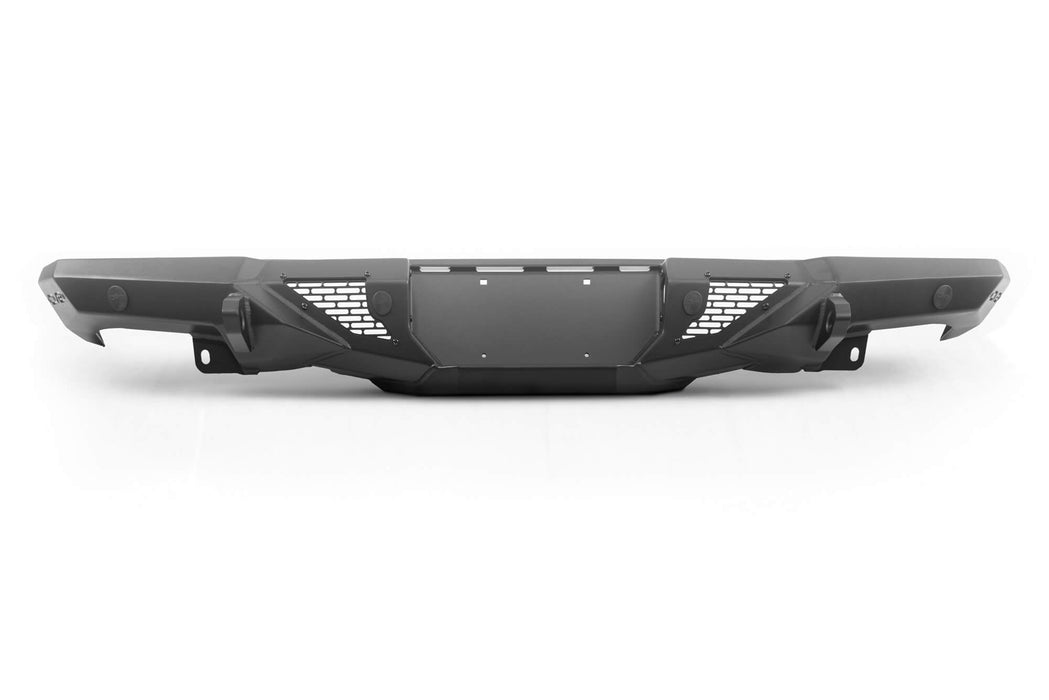 DV8 Offroad 2020-2026 Jeep Gladiator JT Spec Series Rear Bumper – dimensions diagram, image 1 of 18