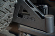 DV8 Offroad 2018-2026 Jeep Wrangler JL MTO Series Bumper Spare Tire Swing Gate – installed on vehicle, image 9 of 17