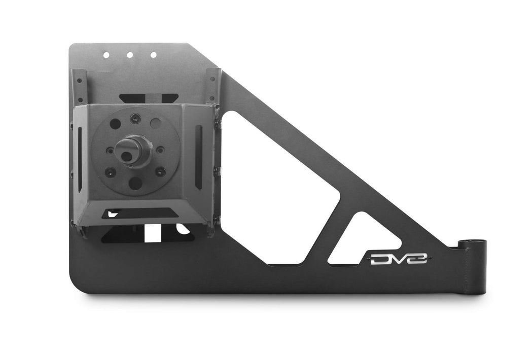 DV8 Offroad 2018-2026 Jeep Wrangler JL MTO Series Bumper Spare Tire Swing Gate – product view, image 1 of 17