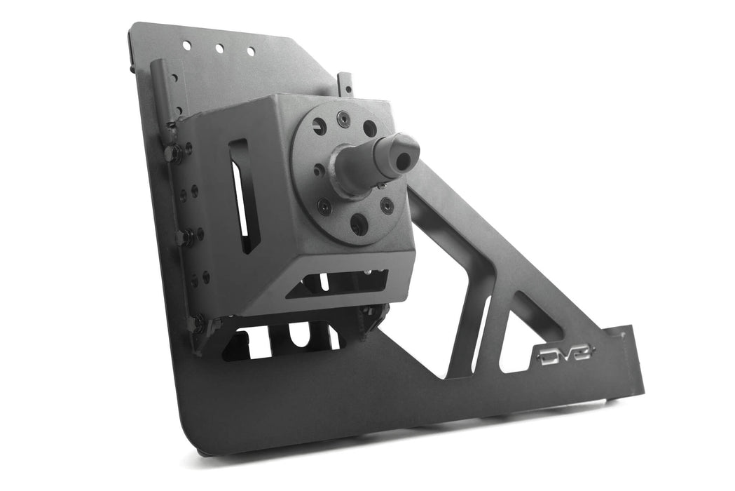 DV8 Offroad 2018-2026 Jeep Wrangler JL MTO Series Bumper Spare Tire Swing Gate – product view, image 13 of 17