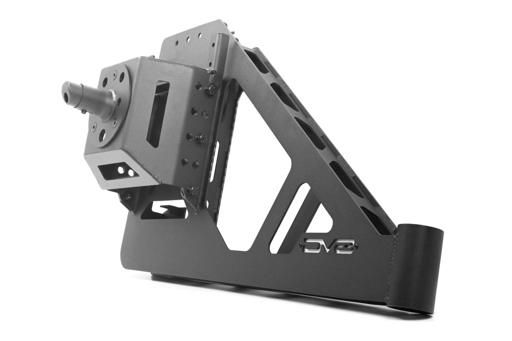 DV8 Offroad 2018-2026 Jeep Wrangler JL MTO Series Bumper Spare Tire Swing Gate – product view, image 12 of 17