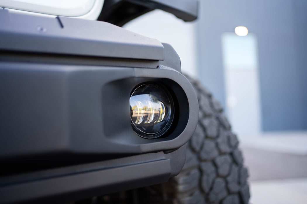 DV8 Offroad 2018-2026 Jeep Wrangler JL & Gladiator JT OE Plus Front Bumper – on the trail, image 10 of 20