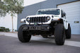 DV8 Offroad 2018-2026 Jeep Wrangler JL & Gladiator JT OE Plus Front Bumper – on the trail, image 4 of 20