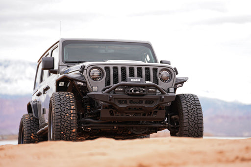 DV8 Offroad 2018-2026 Jeep Wrangler JL & Gladiator JT Spec Series Front Bumper – dimensions diagram, image 2 of 20