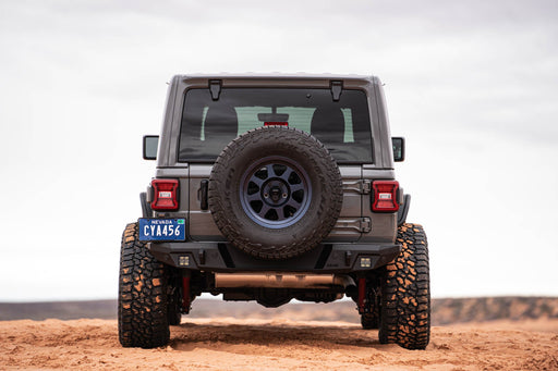 DV8 Offroad 2018-2026 Jeep Wrangler JL FS-7 Series Rear Bumper – dimensions diagram, image 2 of 19