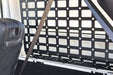 DV8 Offroad 2007-2018 Jeep Wrangler JK 4-Door Pocketed Rear Window Molle Panels – installed on vehicle, image 7 of 11