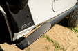 DV8 Offroad 2007-2018 Jeep Wrangler JK 4-Door Rock Sliders – installed on vehicle, image 10 of 19