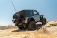 DV8 Offroad 2007-2018 Jeep Wrangler JK Body Mounted Tire Carrier – installed on vehicle, image 4 of 17