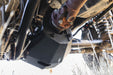 DV8 Offroad 2007-2018 Jeep Wrangler JK Dana 44 Front Differential Skid Plate – installed on vehicle, image 3 of 10