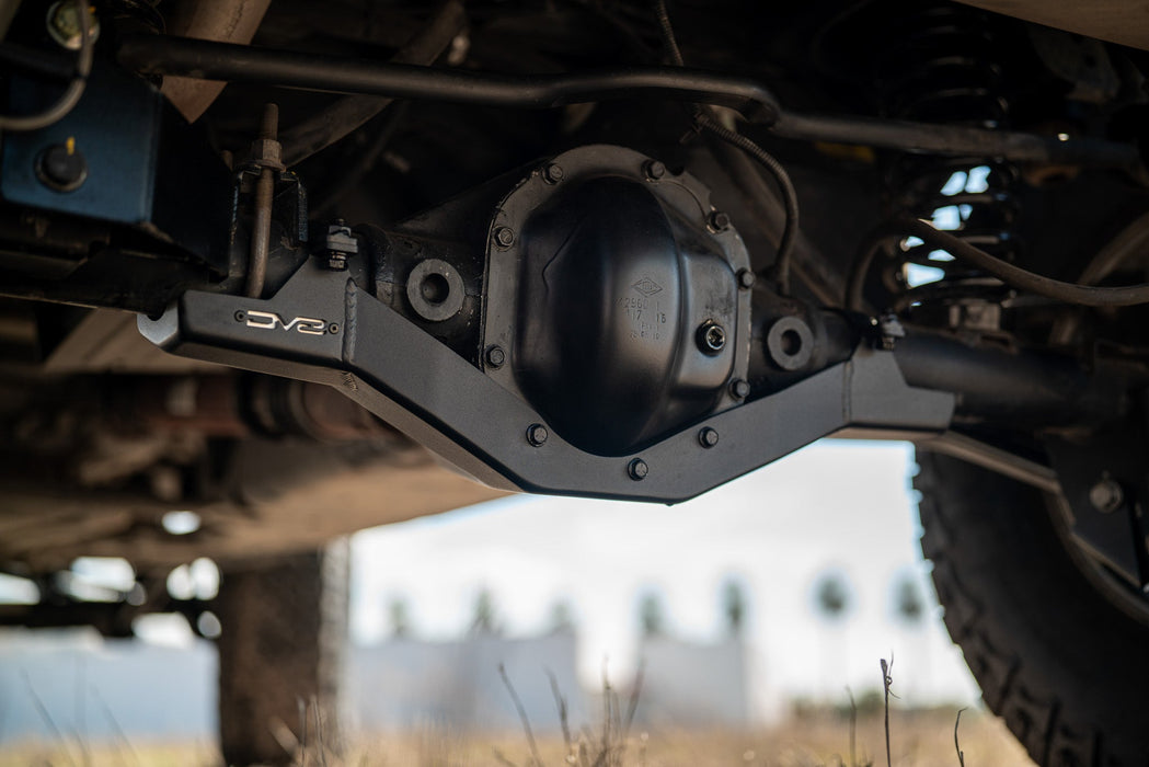 DV8 Offroad 2007-2018 Jeep Wrangler JK Dana 44 Rear Differential Skid Plate – installed on vehicle, image 4 of 20