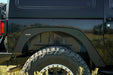 DV8 Offroad 2007-2018 Jeep Wrangler JK Fender Flare Deletes – installed on vehicle, image 3 of 16