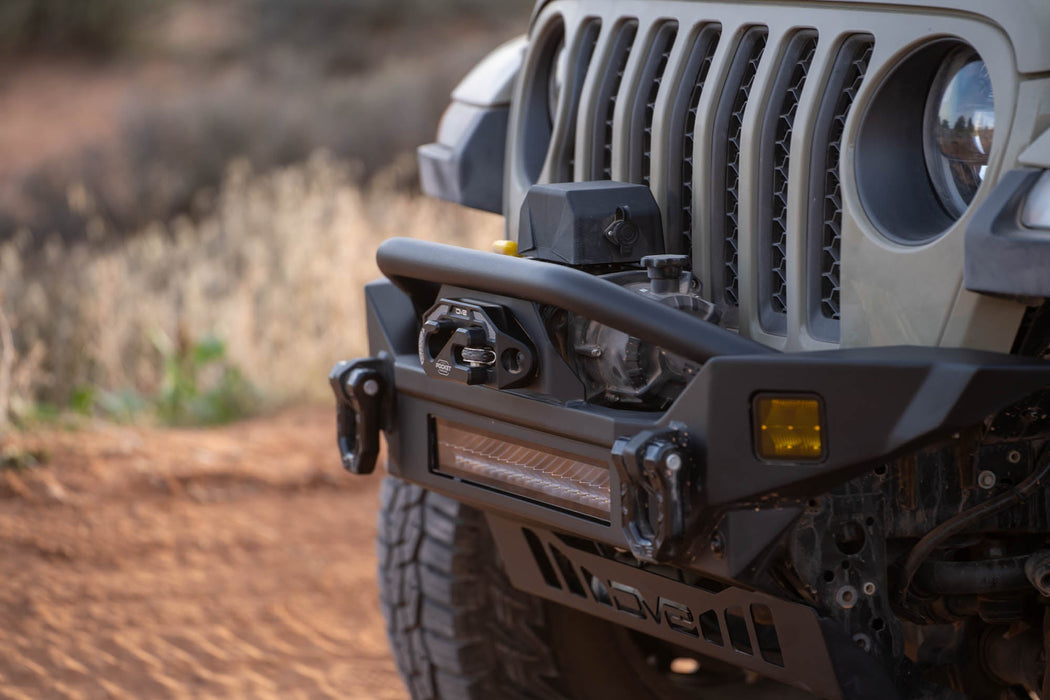 DV8 Offroad 2007-2026 Jeep Wrangler JK/JL & Gladiator JT FS-7 Mid-Width Winch Front Bumper – image 4 of 16
