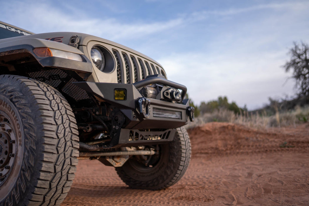 DV8 Offroad 2007-2026 Jeep Wrangler JK/JL & Gladiator JT FS-7 Mid-Width Winch Front Bumper – image 8 of 16