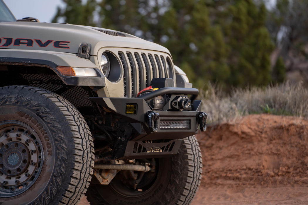 DV8 Offroad 2007-2026 Jeep Wrangler JK/JL & Gladiator JT FS-7 Mid-Width Winch Front Bumper – image 10 of 16