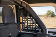 DV8 Offroad 2018-2026 Jeep Wrangler JL 4-Door Rear Window Pocketed Molle Panels – installed on vehicle, image 11 of 15
