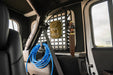 DV8 Offroad 2018-2026 Jeep Wrangler JL 4-Door Rear Window Pocketed Molle Panels – installed on vehicle, image 2 of 15
