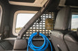DV8 Offroad 2018-2026 Jeep Wrangler JL 4-Door Rear Window Pocketed Molle Panels – installed on vehicle, image 8 of 15