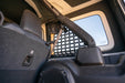 DV8 Offroad 2018-2026 Jeep Wrangler JL 4-Door Rear Window Pocketed Molle Panels – installed on vehicle, image 10 of 15