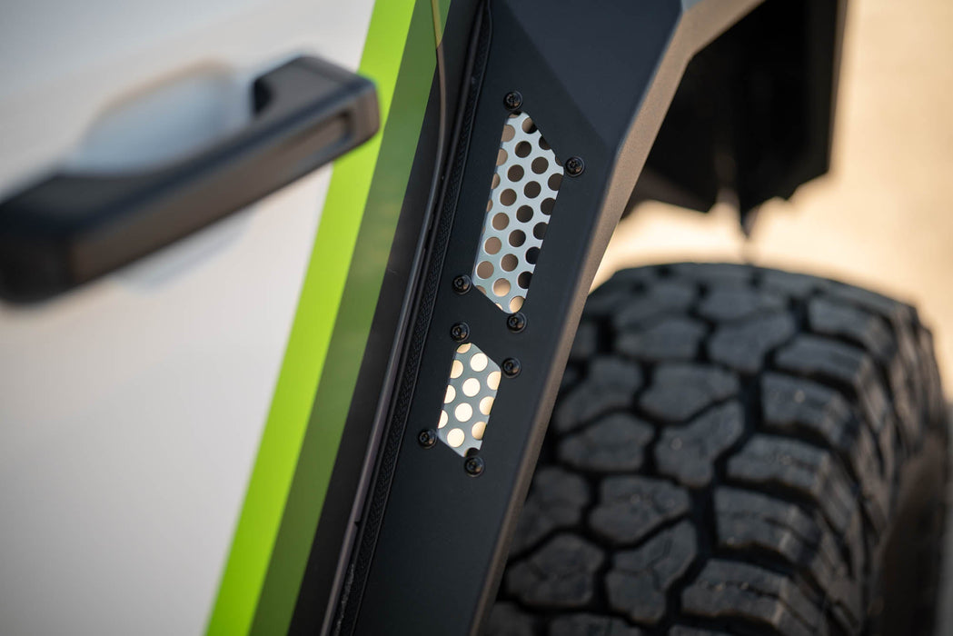 DV8 Offroad 2018-2026 Jeep Wrangler JL Armor Fender Flares – on the trail, image 11 of 16