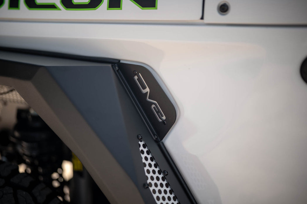 DV8 Offroad 2018-2026 Jeep Wrangler JL Armor Fender Flares – on the trail, image 12 of 16