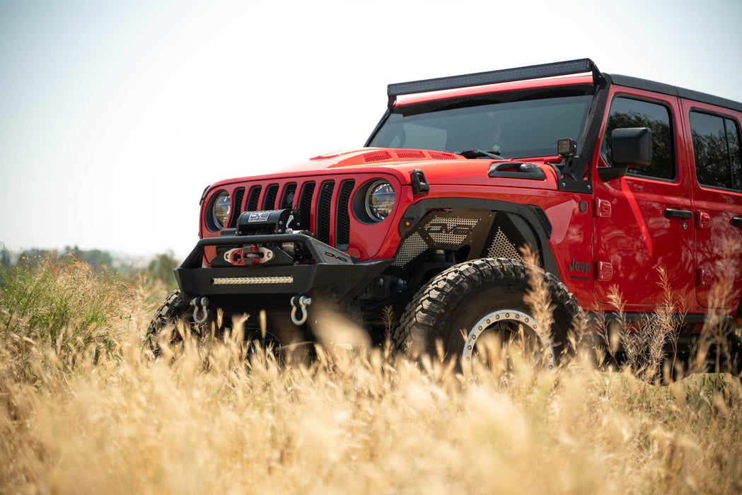 DV8 Offroad 2018-2026 Jeep Wrangler JL Fender Deletes – installed on vehicle, image 7 of 15