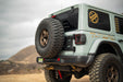 DV8 Offroad 2018-2026 Jeep Wrangler JL Spare Tire Carrier – installed on vehicle, image 7 of 20