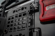 DV8 Offroad 2018-2026 Jeep Wrangler JL Tailgate Reinforcement Molle Panel – installed on vehicle, image 5 of 15