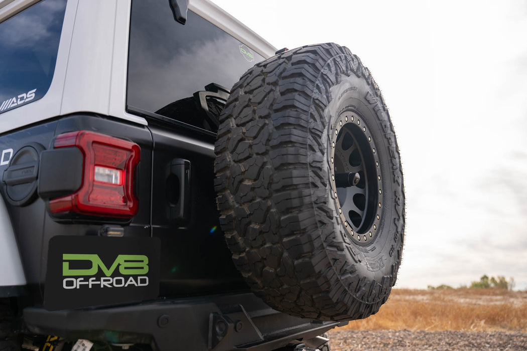 DV8 Offroad 2018-2026 Jeep Wrangler JL Xtreme Recon & Rubicon X Camera Extension – installed on vehicle, image 5 of 7
