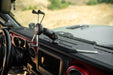 DV8 Offroad 2018-2024 Jeep Wrangler JL & Gladiator JT Device Dash Mount V2 – installed on vehicle, image 9 of 14