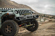 DV8 Offroad 2018-2026 Jeep Wrangler JL & Gladiator JT OE Plus Front Bumper – on the trail, image 7 of 20
