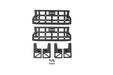 DV8 Offroad 2018-2026 Jeep Wrangler & Gladiator Rubicon/Mojave Seat Back Molle Pockets – product view, image 18 of 18
