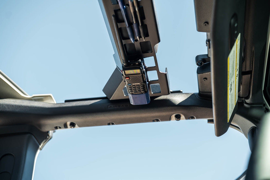 DV8 Offroad 2018-2026 Jeep Wrangler & Gladiator Overhead Molle Panel – installed on vehicle, image 11 of 15