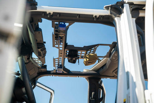 DV8 Offroad 2018-2026 Jeep Wrangler & Gladiator Overhead Molle Panel – installed on vehicle, image 2 of 15