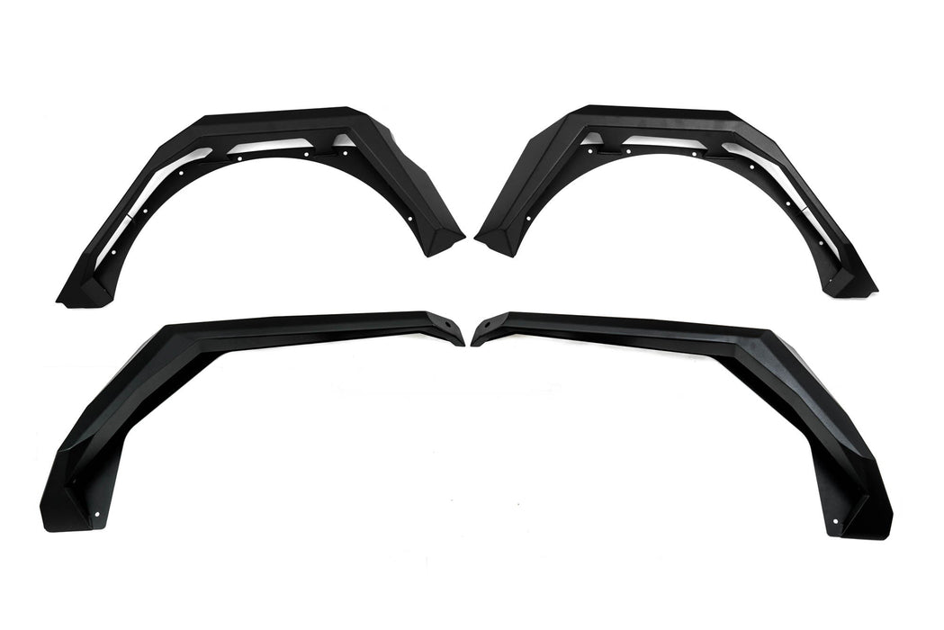 DV8 Offroad 2018-2026 Jeep Wrangler JL Armor Fender Flares – image 1 of 16