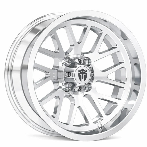 Empire Knight K4 15x7 PVD Chrome Golf Cart Wheel