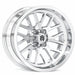 Empire Knight K4 15x7 PVD Chrome Golf Cart Wheel