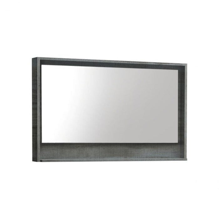 KubeBath Bosco 48" Framed Mirror With Shelve