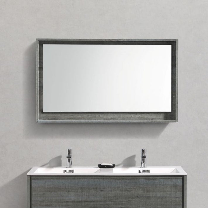 KubeBath Bosco 48" Framed Mirror With Shelve