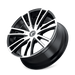 Kraze Wheels KR183 SPECTRA Gloss Black Machined Wheel 3