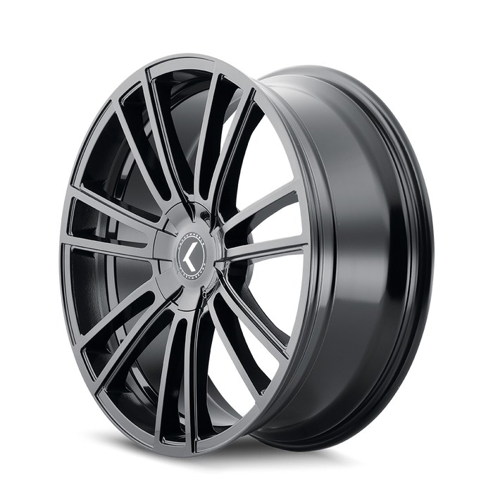 Kraze Wheels KR183 SPECTRA Gloss Black Wheel 2