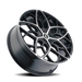 Kraze Wheels KR184 RICOCHET Gloss Black Machined Wheel 2