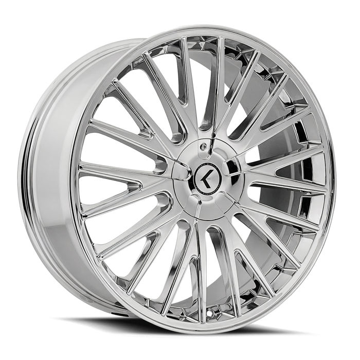 Kraze Wheels KR185 DOUBLE DOWN Chrome Wheel 1