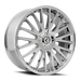 Kraze Wheels KR185 DOUBLE DOWN Chrome Wheel 1