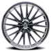 Kraze Wheels KR185 DOUBLE DOWN Chrome Wheel 3