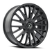 Kraze Wheels KR185 DOUBLE DOWN Gloss Black Wheel 1