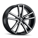 Kraze Wheels KR190 LUSSO Gloss Black Machined Wheel 1
