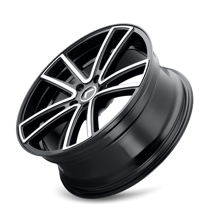 Kraze Wheels KR190 LUSSO Gloss Black Machined Wheel 3